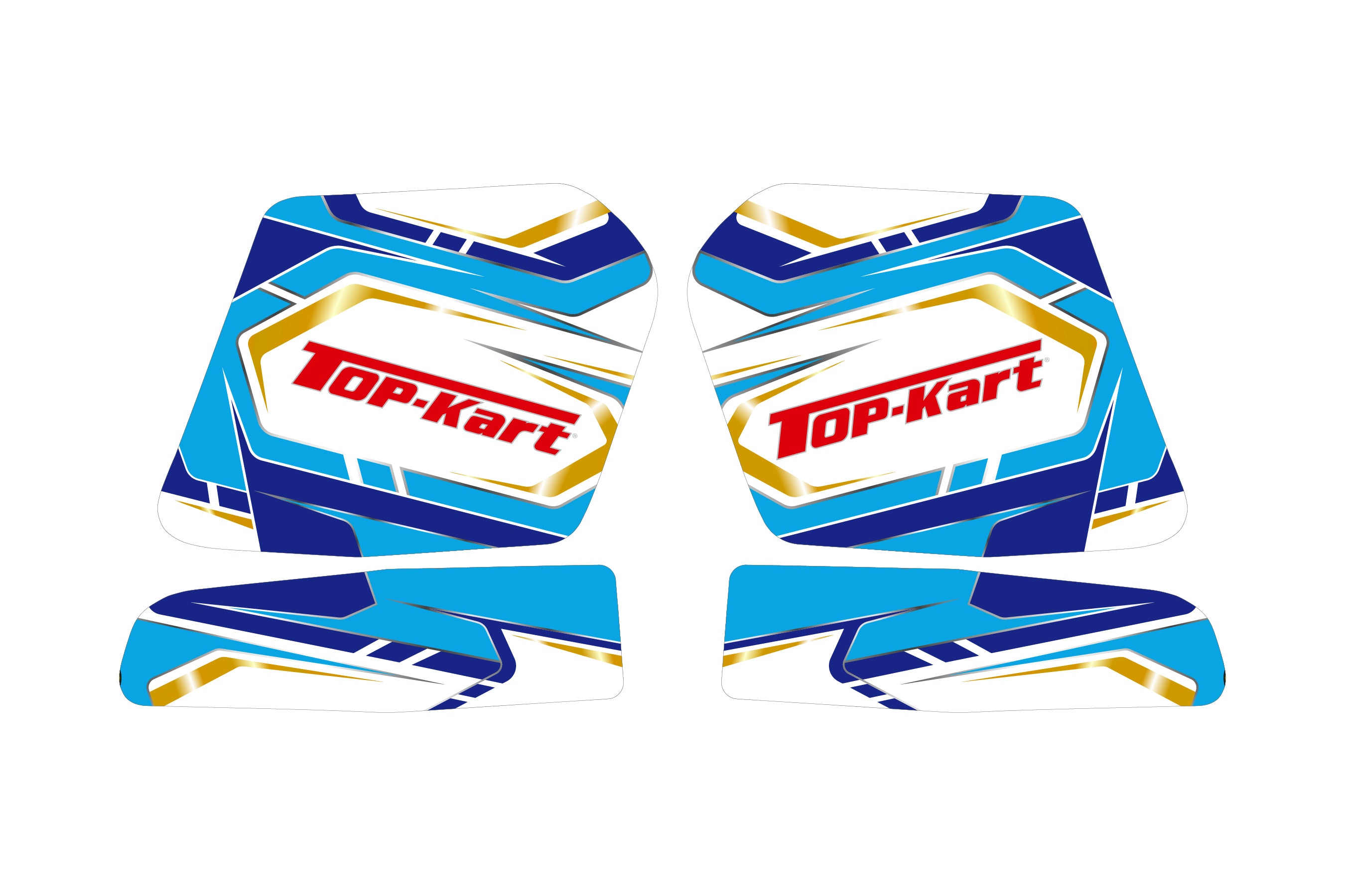 2022 Fuel Tank Graphic Kit 3.5L Top Kart USA