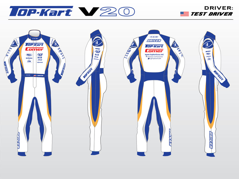 Load image into Gallery viewer, 2020 Top Kart Racing Suit