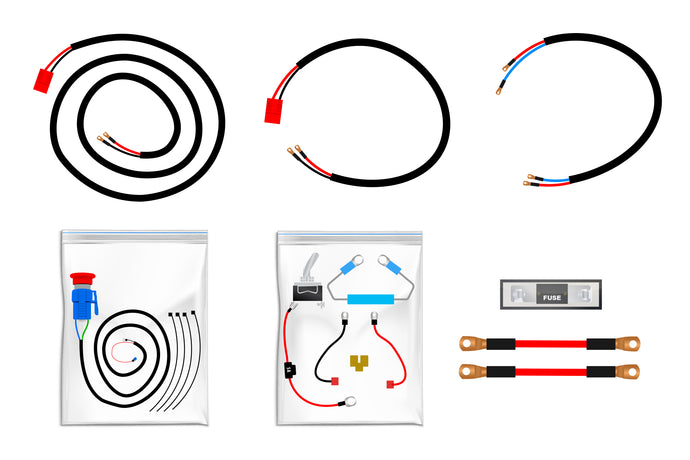 EV 48V-EVGP LiTime Battery Harness Kit Complete