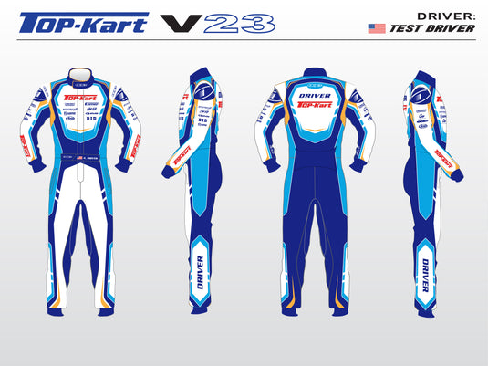 2023 Top Kart Racing Suit